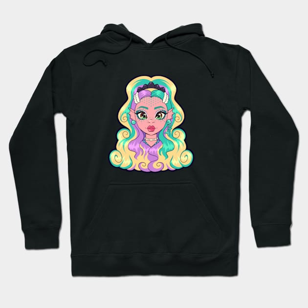 Monster High Lagoona G3 Hoodie by Bratzoid